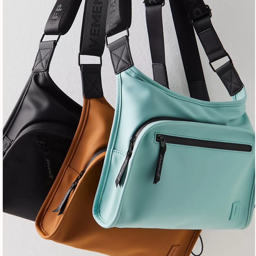Free People All Weather Waterproof Messenger Bag NWT 🔖